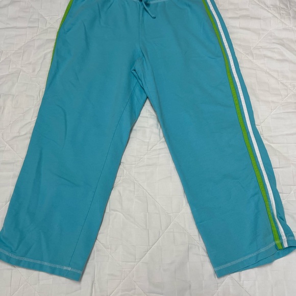 Womens warm up suit turquoise/lime. Size XL - Picture 3 of 6